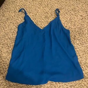 Blue tank top